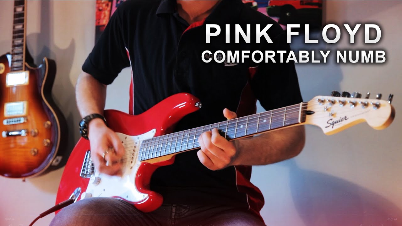 Comfortably Numb - Pink Floyd (Original Guitar Solo) By CollumPlz - YouTube