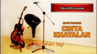 Wany Hasrita - Cinta Khayalan ( Karaoke Versi Akustik )