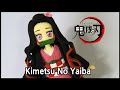Making Kimetsu No Yaiba/Nezuko/air dry clay tutorial