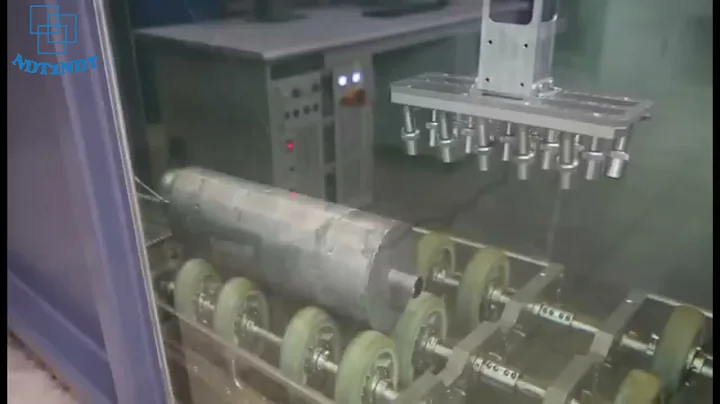 Rod material detection by Immersion Ultrasonic Testing System