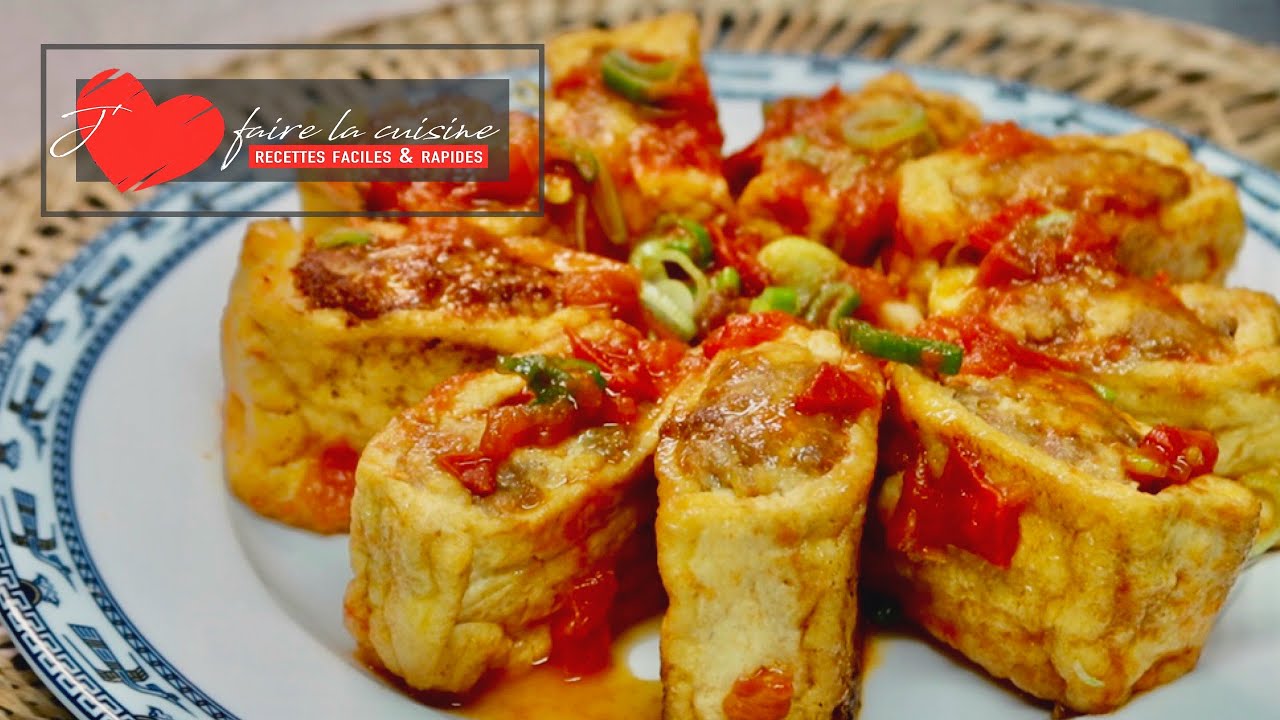 ♥︎ Tofu farci vietnamien (recette facile) ♥︎ Chez Nguyen ♥︎ i like cooking ♥︎