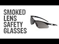 Smoked lens safety glasses gme supply