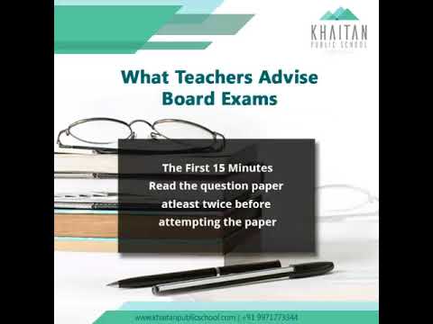 Board Exams Tips