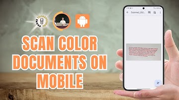 Hoe u kleurendocumenten scant op uw mobiel - Stapsgewijze handleiding {2025}