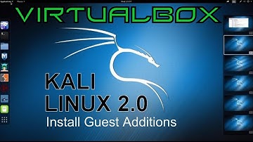 Kali 2.0 - VirtualBox Guest Additions Install