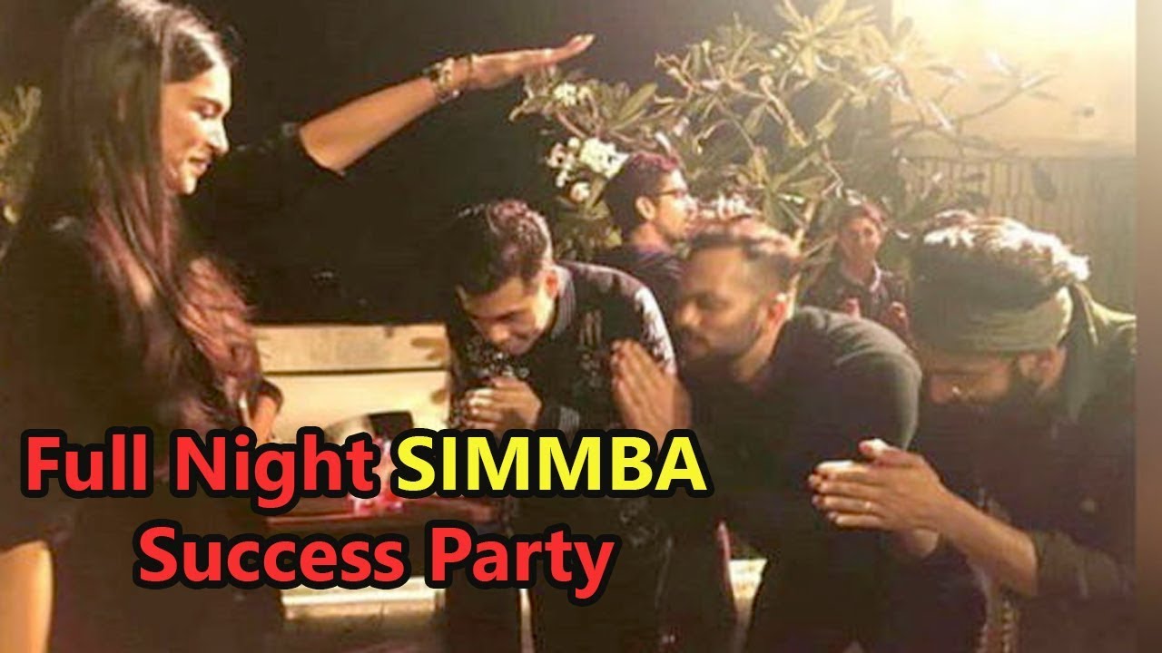 Inside FULL VIDEO SIMMBA Success Party  | Entire Simmba Cast and Others Celebs