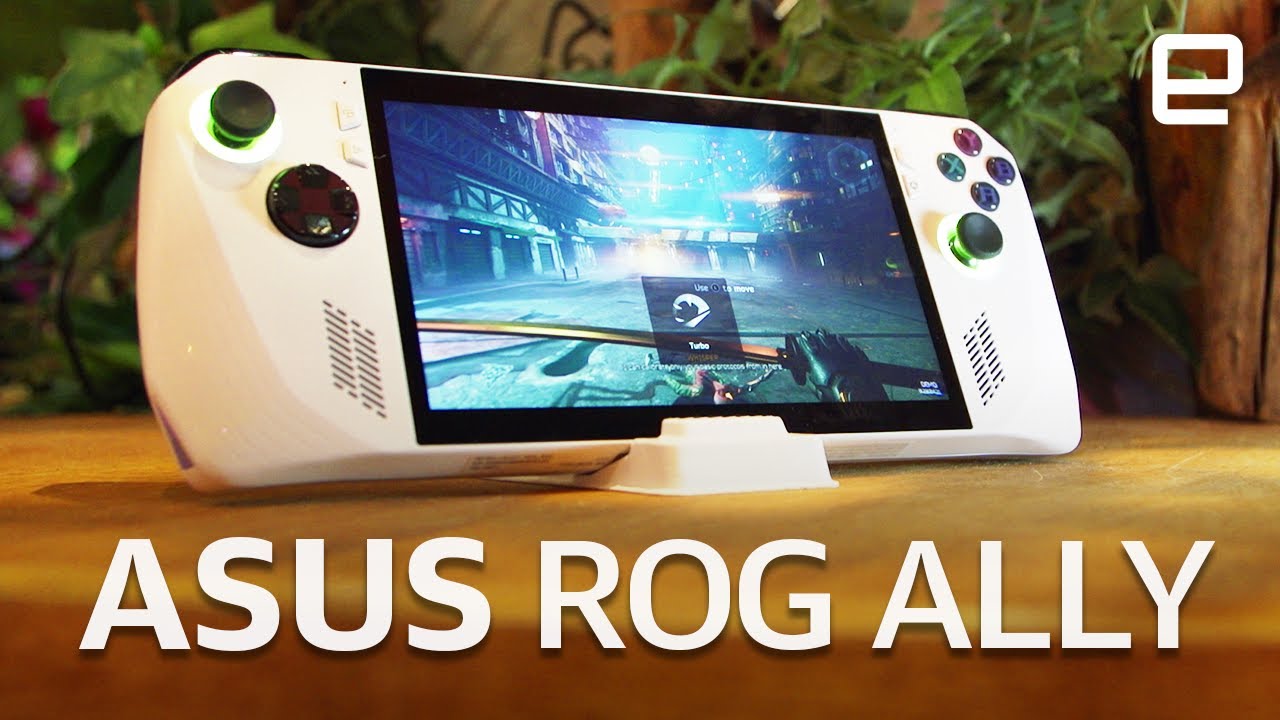 ASUS ROG Ally PC Gaming Handheld Prototypes Smile For The Camera