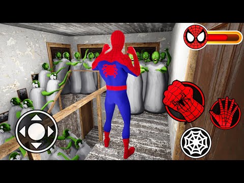 Playing as SpiderMan VS Zombie Granny Army