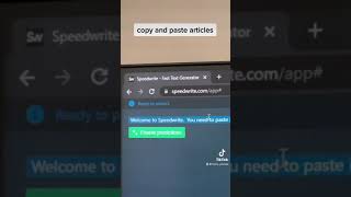 STUDENT HACK - SPEEDWRITE CREDITS: heire_julesss #SHORTS #TIKTOK