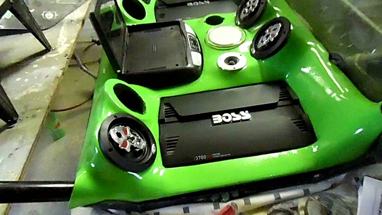 Skull Crusher Project Custom Utv Fiberglass Interior Flame