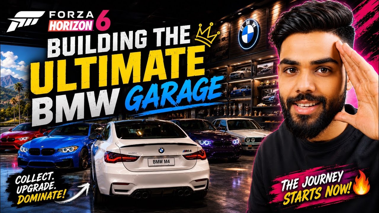 Building The Ultimate BMW Garage in Forza Horizon 6 - Live Highlights 🔥