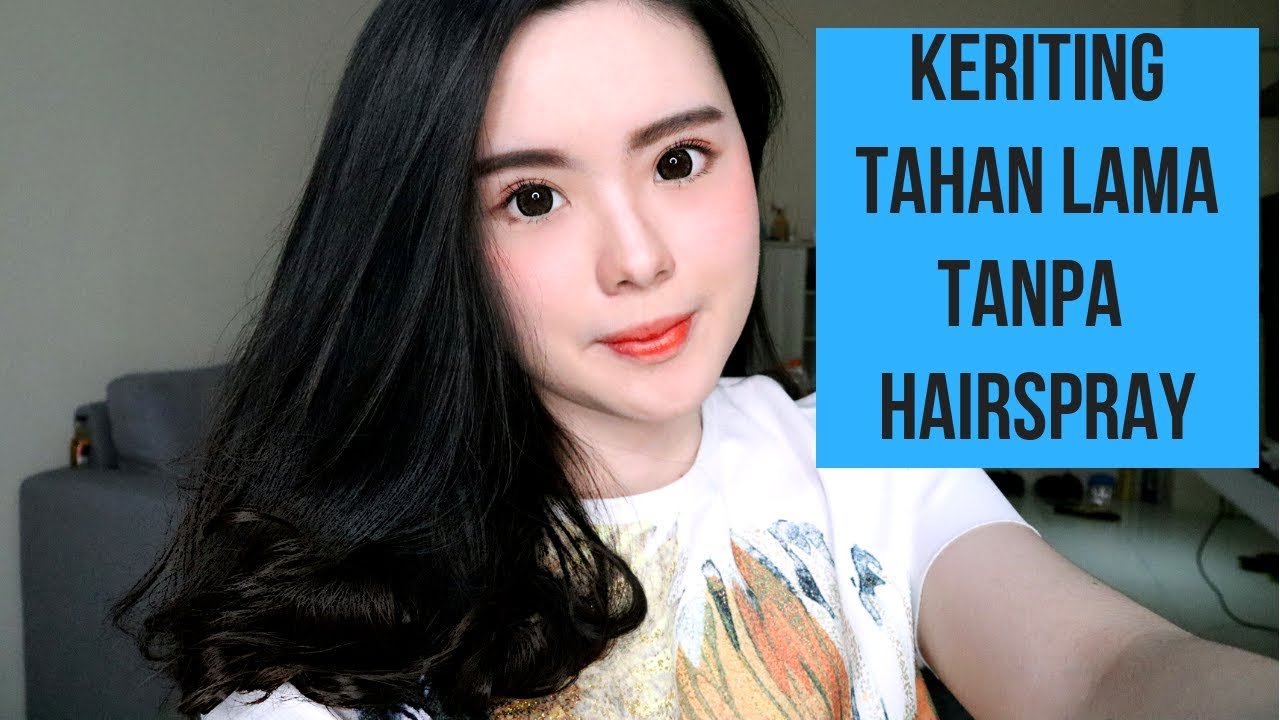  Cara  catok  keriting agar tahan lama tanpa  hairspray pake 