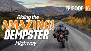 The most EPIC place to ride a motorcycle in Canada  Experience the Arctic by the Dempster Highway!