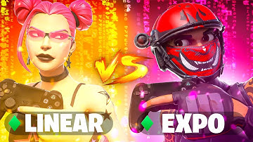 I Hosted an EXPO vs LINEAR PLAYERS 1v1 Tournament for $100... (which setting is better)