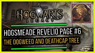 Celebrity Hogsmeade Field Guide Revelio Pages #6 The Dogweed and Deathcap Tree Profile