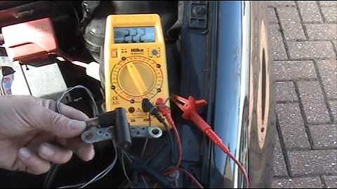 Testing Crankshaft Position Sensor CPS Inductive