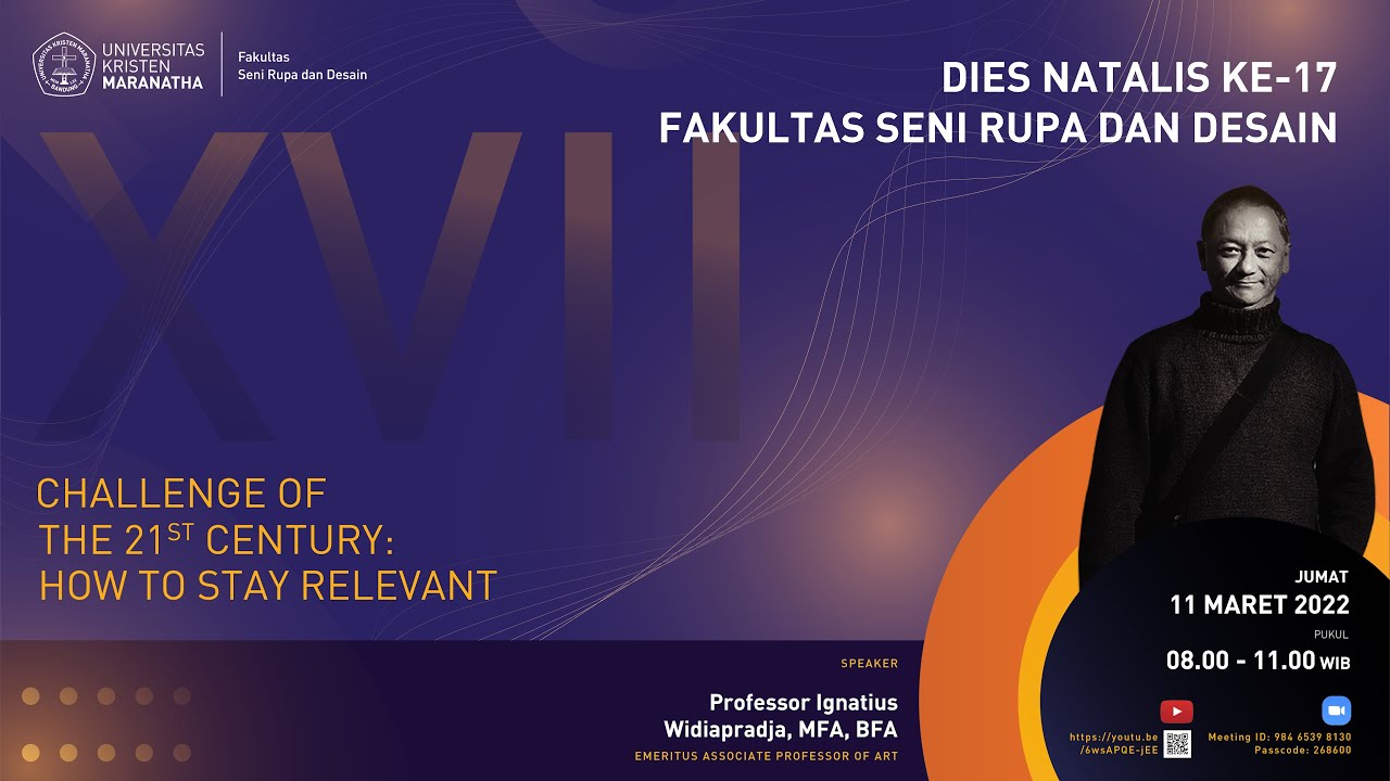 [FSRD] Dies Natalis XVII Fakultas Seni Rupa dan Desain tahun 2022 - YouTube