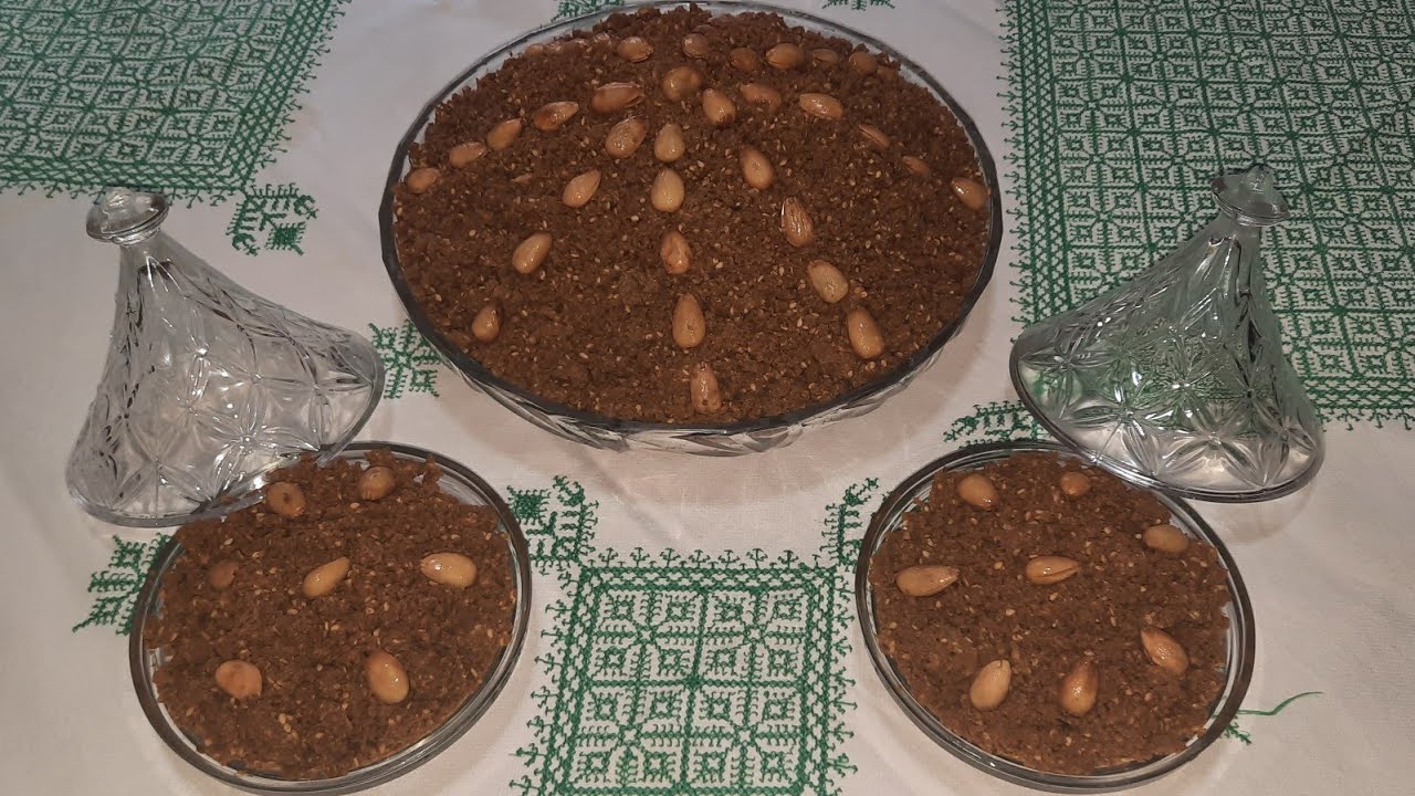 سفوف صحي بزيت الزيتون بدون زبدة و بدون قلي كلشي محمر فالفرن