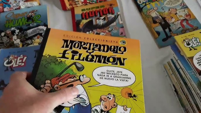 Colección Cómics Mortadelo y Filemón - Editorial Signo Editores - Unboxing  