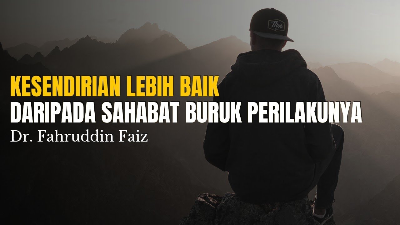 Menjauhi Maksiat Dengan Cara Uzlah | Ngaji Filsafat Dr. Fahruddin Faiz
