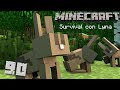 ¡Se suicidan mis conejos! | Minecraft: Survival con Lyna #90