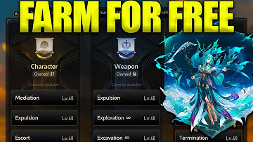 How To Farm All Character And Weapons Free! Duet Night Abyss Beginners Guide!