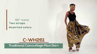 Traditional/Camouflage Maxi Skirt screenshot 5