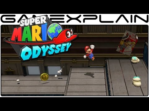 Super Mario Odyssey - Exploring More New Donk City & City Hall Interior (Nintendo Switch Gameplay)
