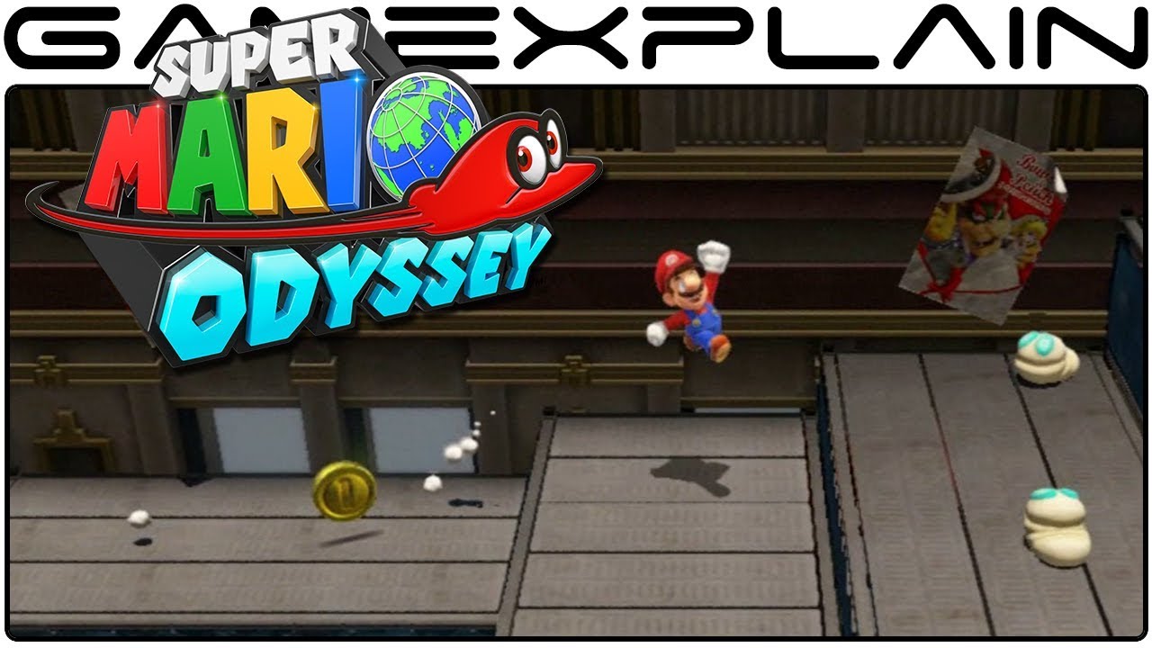 Super Mario Odyssey - Exploring More New Donk City & City Hall Interior (Nintendo Switch Gameplay)