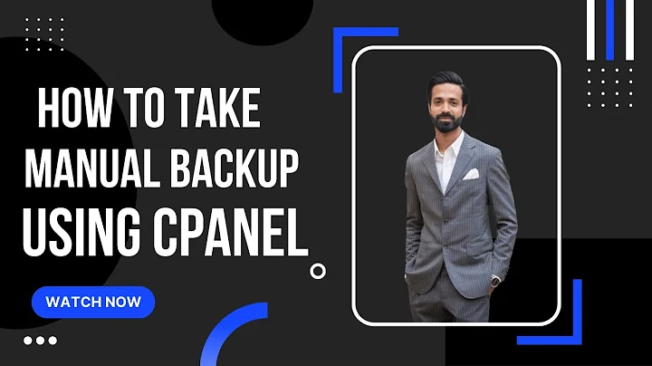 Creating a WordPress backup manually using cPanel | Migration & Backup | Urdu/Hindi