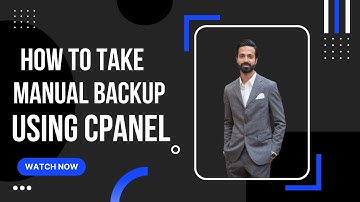 Creating a WordPress backup manually using cPanel | Migration & Backup | Urdu/Hindi