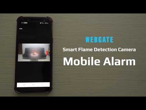 WEBGATE Intelligent Fire Detection CCTV Camera