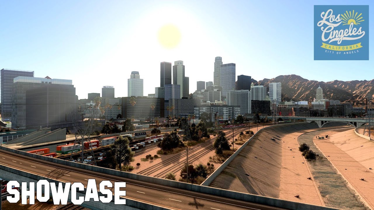 Los Angeles in Cities: Skylines (4k) - YouTube