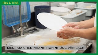 Mẹo giúp BẠN RỬA CHÉN NHANH HƠN mà vẫn SẠCH BONG, tiết kiệm THỜI GIAN, CÔNG SỨC - Bách hoá XANH screenshot 1