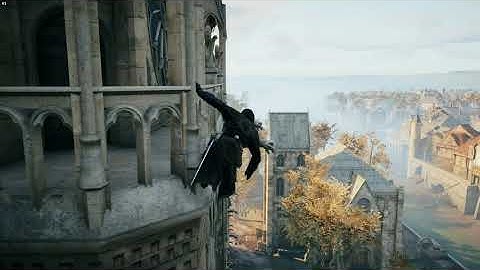 ACU E3 Controlled Descent Recreation with every Master Assassin Outfit