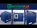 Transformation et livraison d'un container