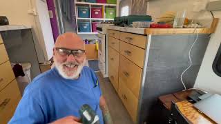 vlog 418  box truck #27 vinyl plank flooring