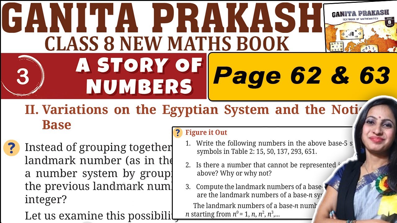 Class 8 Maths Ganita Prakash Solutions | Chapter 3 A story of numbers | Page 62 & 63 Solutions
