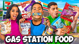 Eating Only GAS STATION FOOD For 24 Hours!! screenshot 3