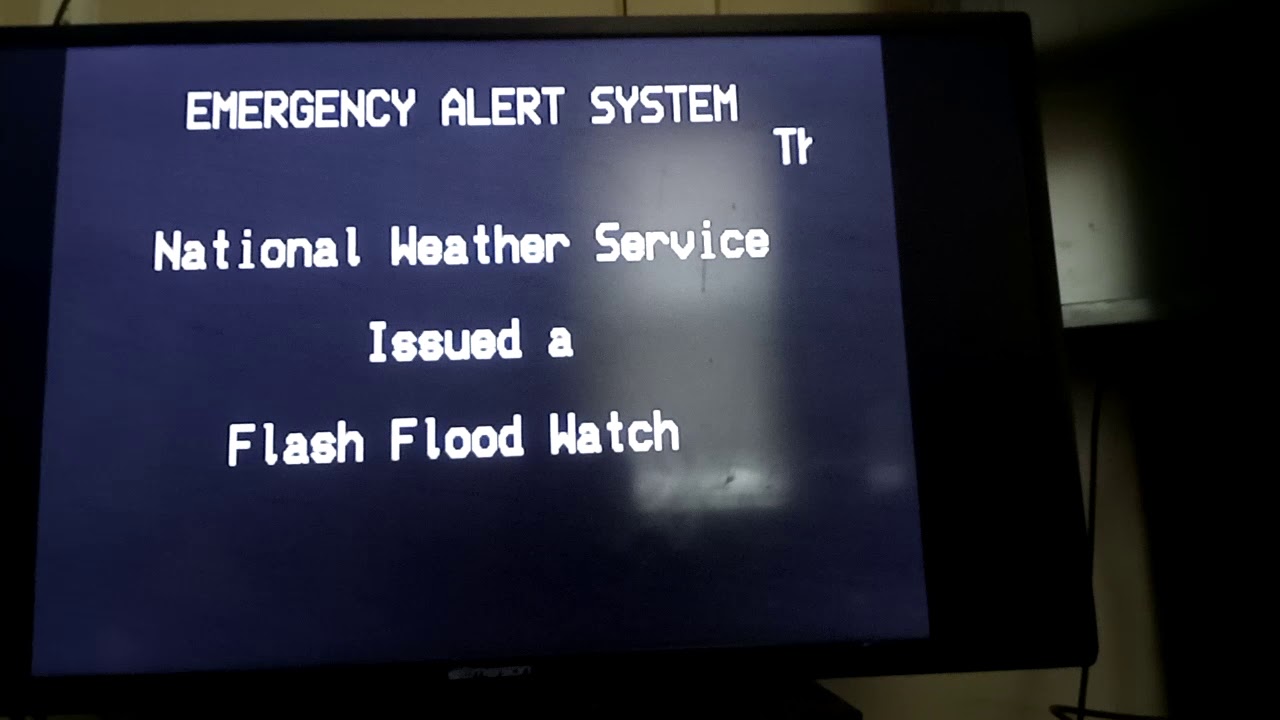 EAS: Flash Flood Watch (7/8/20)(EAS #411) - YouTube