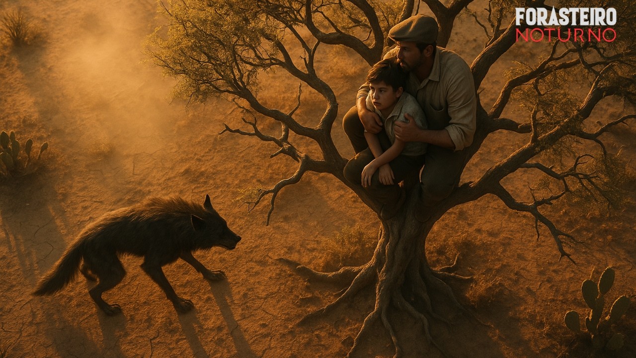 LOBISOMEM NA ESTRADA, SAIU NO TAPA COM A CRIATURA