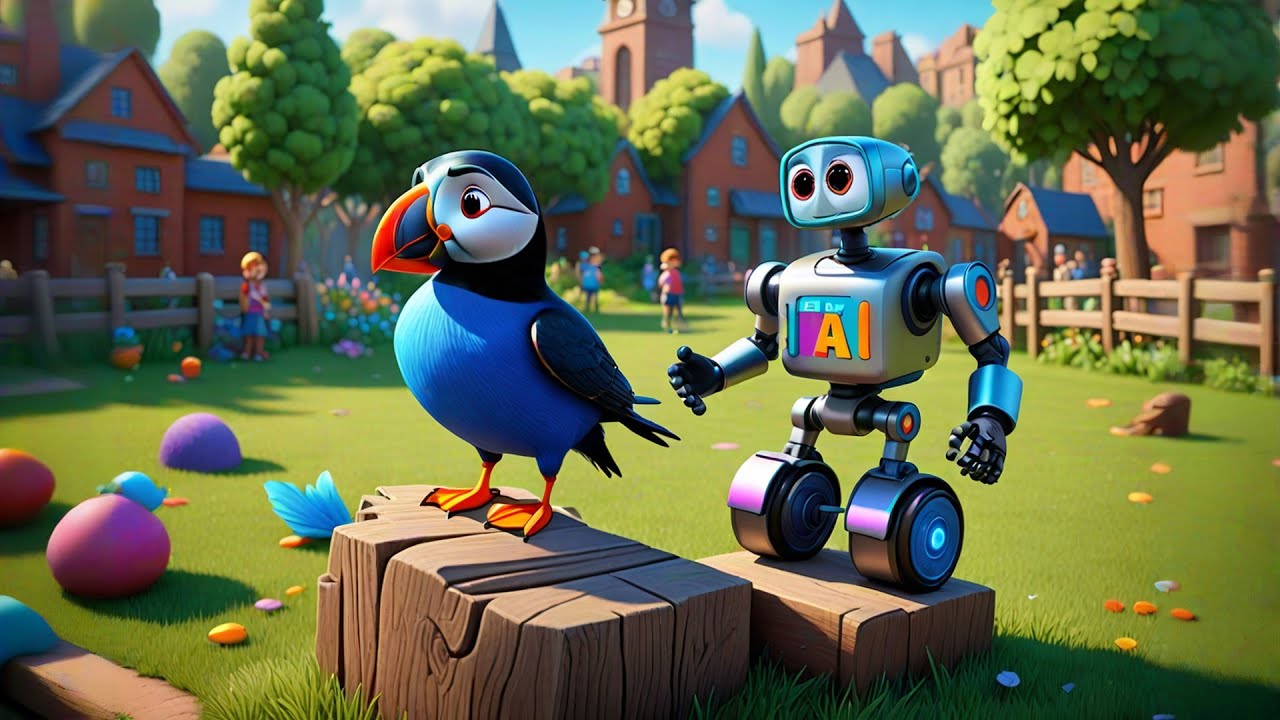 Learning Puffin Cloud ABC | Alphabet Song for Kids | ABC Phonics Nursery Rhyme