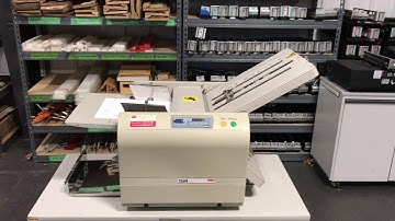 Used MBM 206M Paper Folder - SN: 17030337