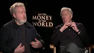 All The Money In The World - Itw Ridley Scott and Christopher Plummer (official video)