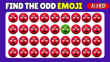 😜 Only 1% Can Find the ODD Emoji! 🤯 Ultimate Brain Test  Kitty Quiz