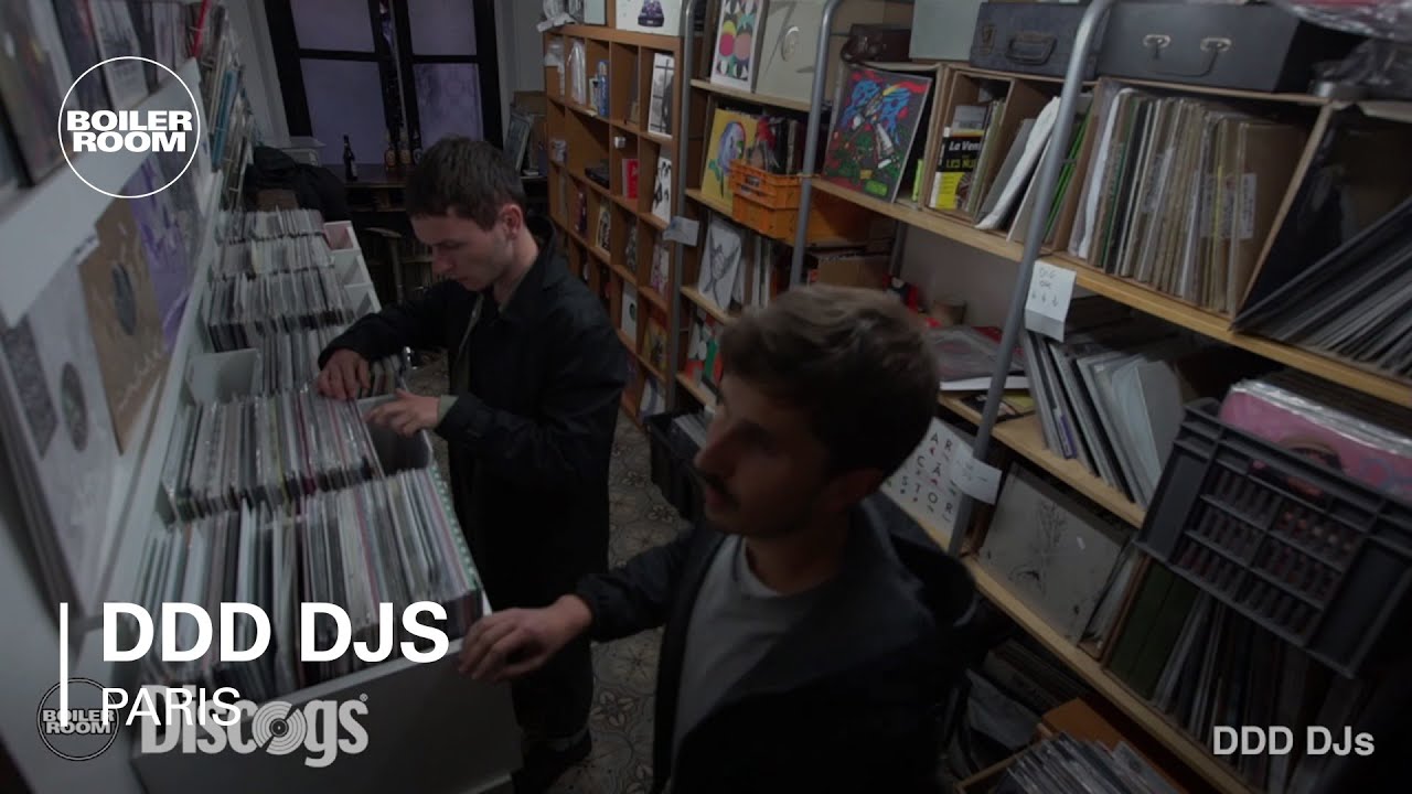 DDD DJs Boiler Room Paris DJ set YouTube