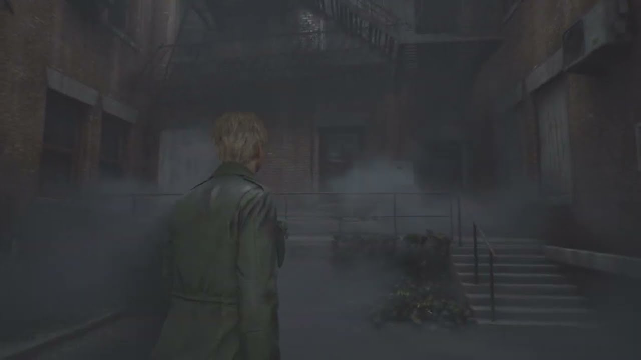 SILENT HILL 2 Remake Creek Side Apartments Courtyard