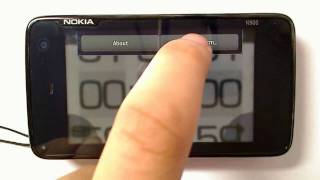 Tickstill  Stopwatch And Countdown For The Nokia N900 maemo 5