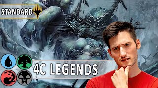 First time trying 4C Legends | Standard | Deck Tech & Gameplay