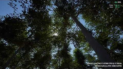 VAMP - UE5.7 Full dynamic and procedural Wind-Animation with GPU Skeletal Mesh Trees (001)